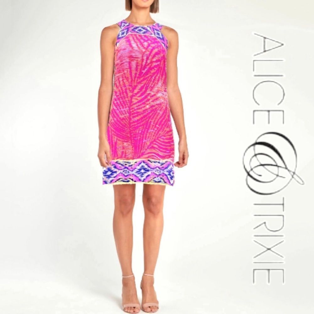 Alice & Trixie Silk Shift Dress